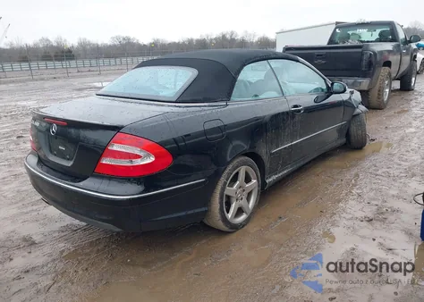 2005 Mercedes-Benz Clk 500 из США, поврежденный, VIN WDBTK75G75T036214
